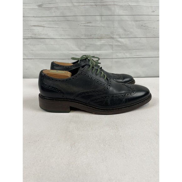 Cole Haan Navy Leather Wingtip Oxford Dress Work Shoe Sz 8.5 M C11756 main image 8